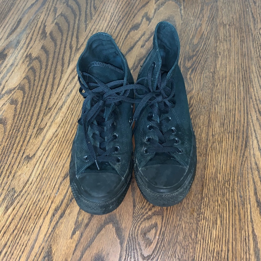 Black Hightop Converse
